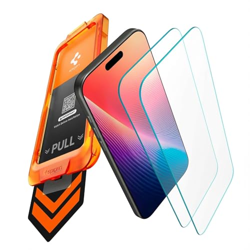 Spigen AlignMaster S Tempered Glass for iPhone 17
